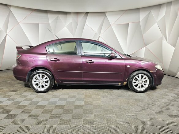 2007 Mazda 3 I (BK) Рестайлинг, красный, 379000 рублей - вид 5