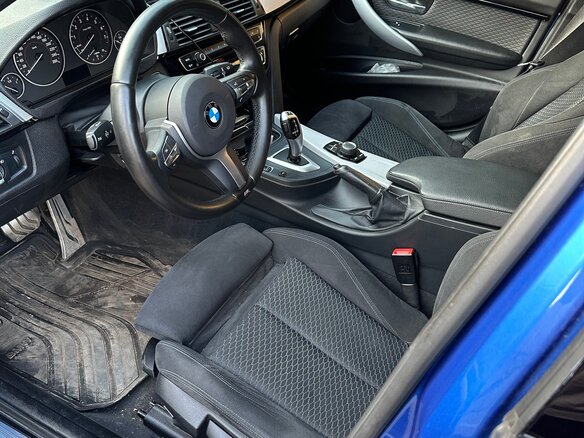 2017 BMW 3 серии 320i xDrive VI (F3x) Рестайлинг, синий, 3200000 рублей - вид 10