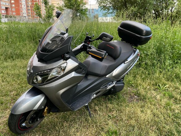 2014 Sym Maxsym 600, серебристый, 470000 рублей - вид 17