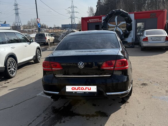2013 Volkswagen Passat B7, чёрный, 1150000 рублей - вид 6