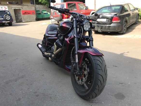2007 Suzuki Boulevard M109R, чёрный, 1300000 рублей - вид 9