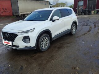 2018 Hyundai Santa Fe IV, белый, 2850000 рублей, вид 1