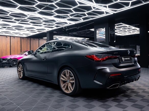 2021 BMW 4 серии M440i xDrive G22, G23, G26, чёрный, 6200000 рублей - вид 7