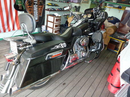 2004 Harley-Davidson Road Glide, чёрный, 700098 рублей, вид 5