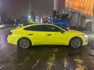 2021 Hyundai Sonata VIII (DN8), жёлтый, 1999000 рублей, вид 3