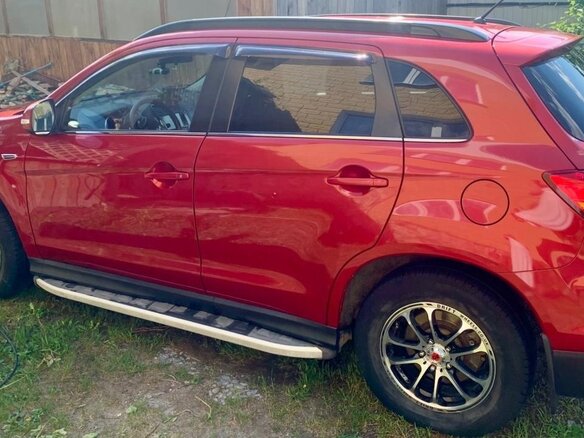 2011 Mitsubishi ASX I, красный, 1100000 рублей - вид 6
