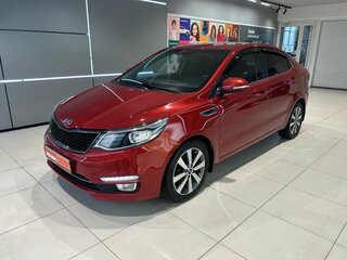 2016 Kia Rio III Рестайлинг, красный, 1250000 рублей, вид 1