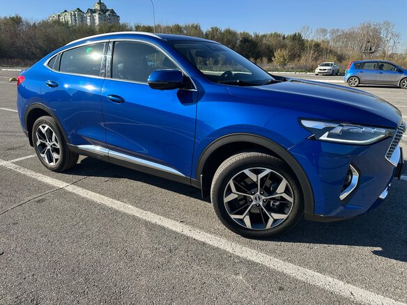 2021 Haval F7x I, синий - вид 26