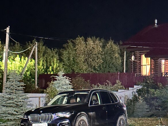 2021 BMW X5 30i IV (G05/G18), синий, 6500000 рублей - вид 3