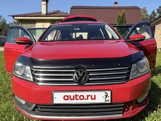 2014 Volkswagen Passat EcoFuel B7, красный, 878000 рублей, вид 4