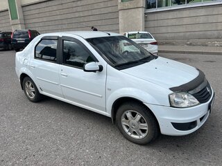 2012 Renault Logan I Рестайлинг, белый, 550000 рублей, вид 2
