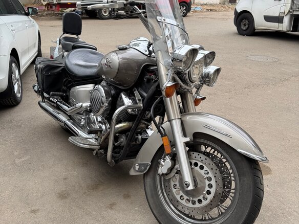 2001 Yamaha XVS1100, серый, 647000 рублей - вид 1