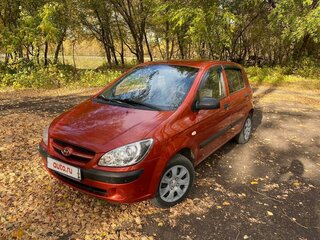 2007 Hyundai Getz I Рестайлинг, красный, 485000 рублей, вид 3