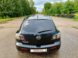 2007 Mazda 3 I (BK) Рестайлинг, чёрный, 550000 рублей, вид 3