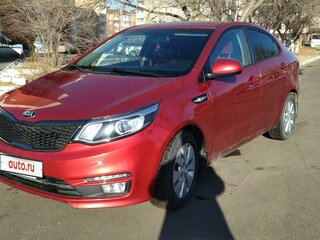 2016 Kia Rio III Рестайлинг, красный, 1300000 рублей, вид 1