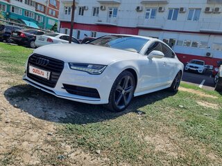 2015 Audi A7 I (4G) Рестайлинг, белый, 2800000 рублей, вид 4