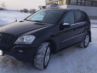 2008 Mercedes-Benz M-Класс 350 II (W164) Рестайлинг, чёрный, 1800000 рублей, вид 3