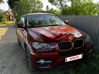 2008 BMW X6 35i 6-speed I (E71), пурпурный, 1750000 рублей, вид 3