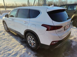 2019 Hyundai Santa Fe IV, белый, 2990000 рублей, вид 4