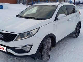 2014 Kia Sportage III Рестайлинг, белый, 1253000 рублей, вид 1
