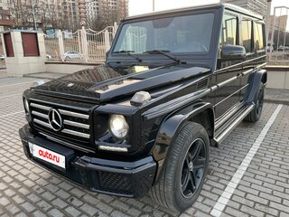 2015 Mercedes-Benz G-Класс 350 d II (W463) Рестайлинг 4, чёрный, 7200000 рублей, вид 2