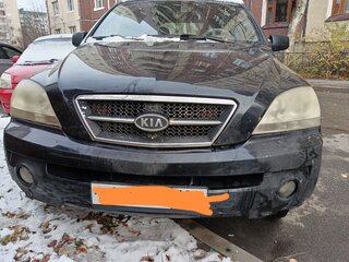 2003 Kia Sorento I, чёрный, 450000 рублей, вид 1