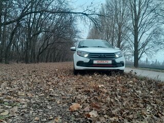 2021 Lada (ВАЗ) Granta I Рестайлинг, белый, 950000 рублей, вид 2