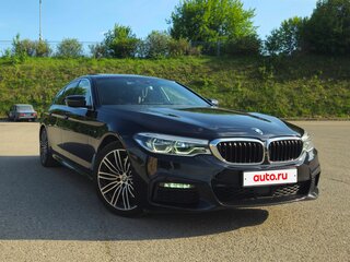 2019 BMW 5 серии 530i VII (G30/G31/G38), синий, 4000000 рублей, вид 1