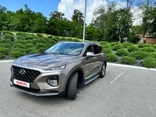 2019 Hyundai Santa Fe IV, коричневый, 3330000 рублей, вид 1
