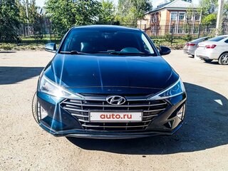 2019 Hyundai Elantra VI (AD) Рестайлинг, синий, 2370000 рублей, вид 3