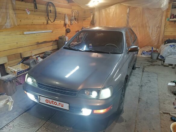 1992 Toyota Corona SF IX (T190), зелёный, 430000 рублей - вид 6