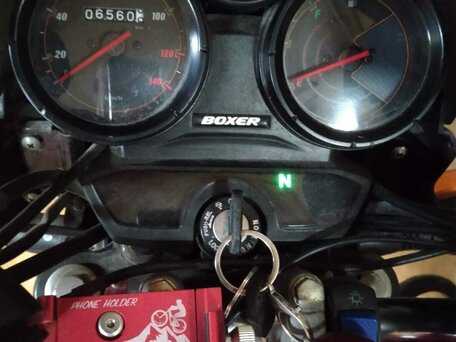 2019 Bajaj Boxer BM 150, красный, 125000 рублей, вид 3