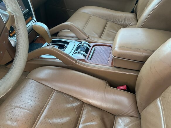 2003 Porsche Cayenne Turbo I (955), чёрный - вид 2