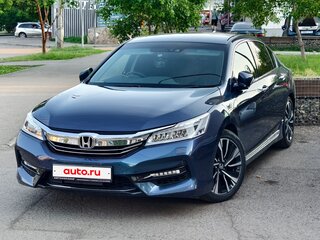 2016 Honda Accord IX Рестайлинг, синий, 2290000 рублей, вид 2