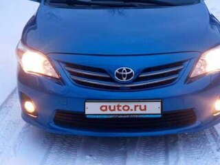 2011 Toyota Corolla X (E140, E150) Рестайлинг, синий, 930000 рублей, вид 3