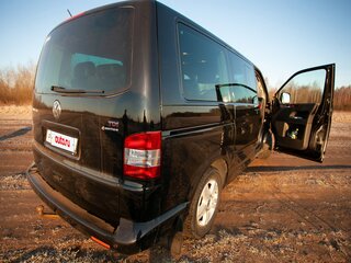 2008 Volkswagen Multivan T5, чёрный, 2290000 рублей, вид 3