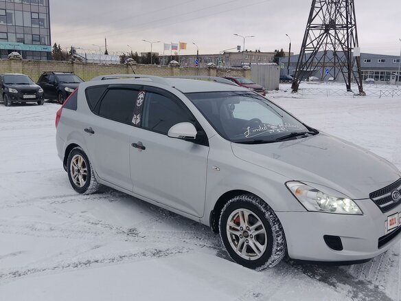 2008 Kia Ceed I, серебристый, 660000 рублей - вид 2