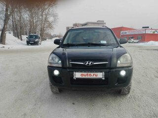 2008 Hyundai Tucson I, чёрный, 1050000 рублей, вид 2