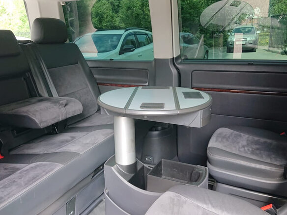 2013 Volkswagen Multivan T5 Рестайлинг, чёрный, 2900000 рублей - вид 10