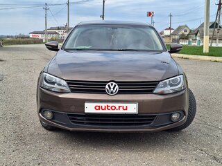 2012 Volkswagen Jetta VI, коричневый, 949000 рублей, вид 5