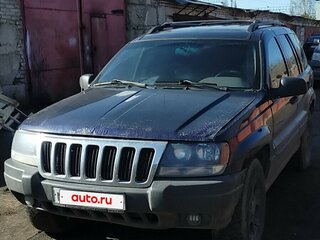 2000 Jeep Grand Cherokee II (WJ), синий, 630000 рублей, вид 1