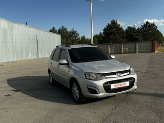 2014 Lada (ВАЗ) Kalina II, серый, 550000 рублей, вид 2