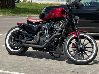 2008 Harley-Davidson Sportster 1200, красный, 920000 рублей, вид 1
