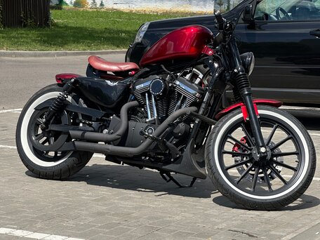 2008 Harley-Davidson Sportster 1200, красный, 920000 рублей, вид 1
