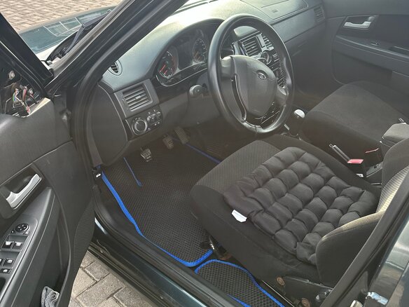 2012 Lada (ВАЗ) Priora I, зелёный, 455000 рублей - вид 12