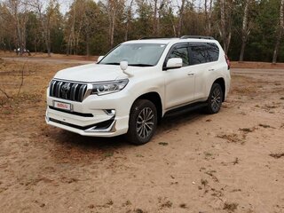 2019 Toyota Land Cruiser Prado 150 Series Рестайлинг 2, белый, 5550000 рублей, вид 1