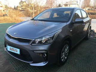 2019 Kia Rio IV, серый, 1350000 рублей, вид 1