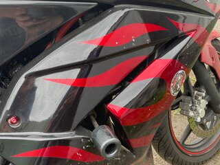 2008 Kawasaki Ninja 250R, красный, 230000 рублей, вид 2