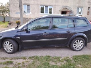 2007 Renault Megane II Рестайлинг, синий, 370000 рублей, вид 4