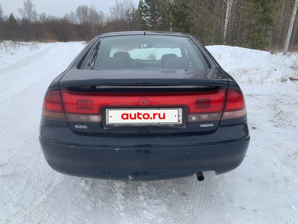 1997 Mazda 626 IV (GE), синий, 250000 рублей - вид 4